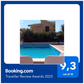 Nuovo Apt in Villa full optional con piscina e veranda vista mare a 500 mt dalla spiaggia della Scala Realmonte